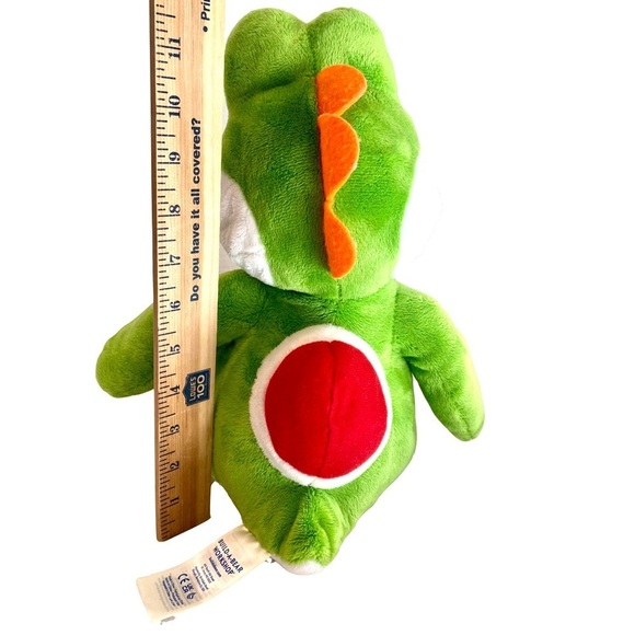 Build-A-Bear ONLINE EXCLUSIVE Super Mario Bros Yoshi 12" Plush Stuffed Animal - Picture 11 of 11